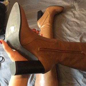 Forever21 thigh high boots!